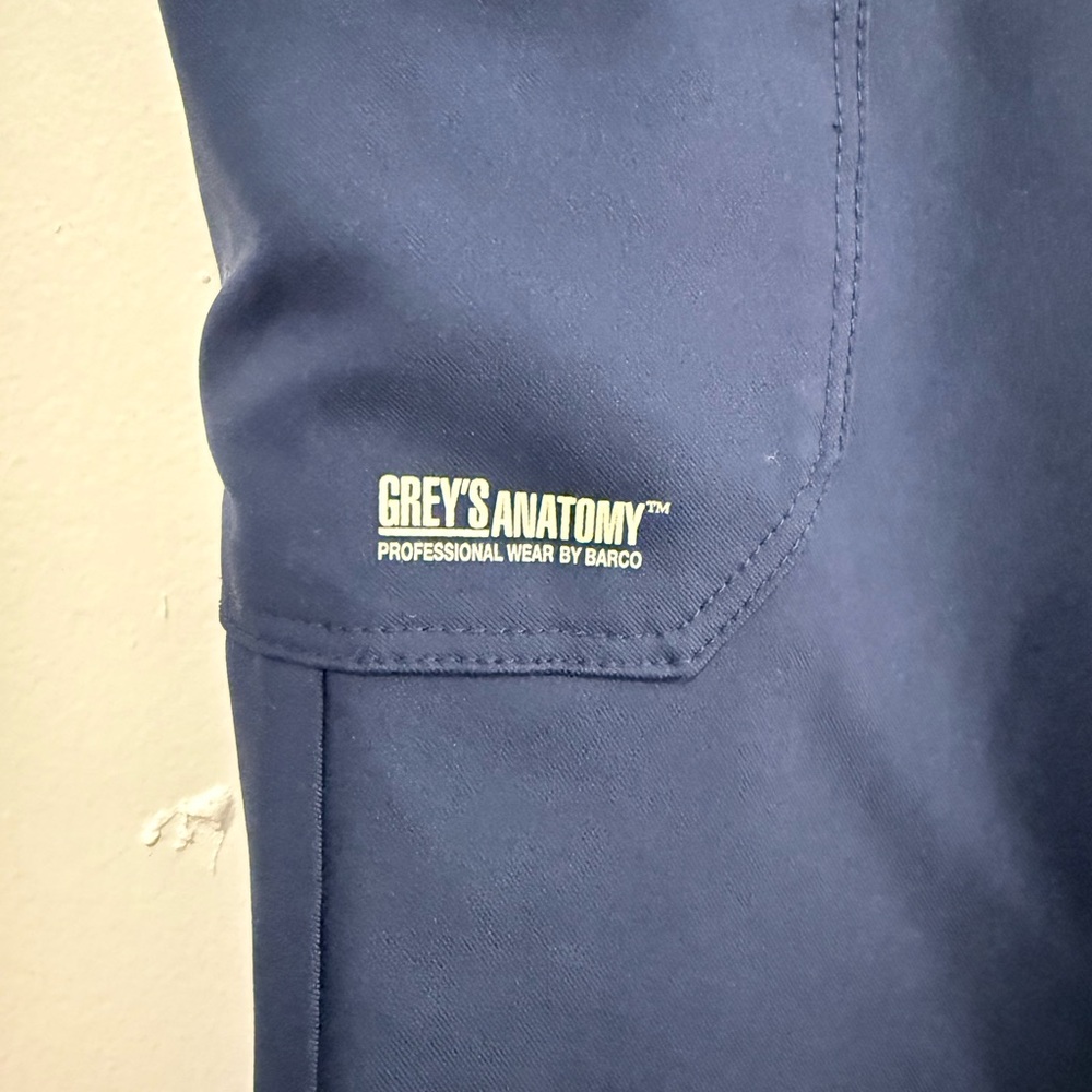 Grey's Anatomy Dark Blue Professional Scrub Top